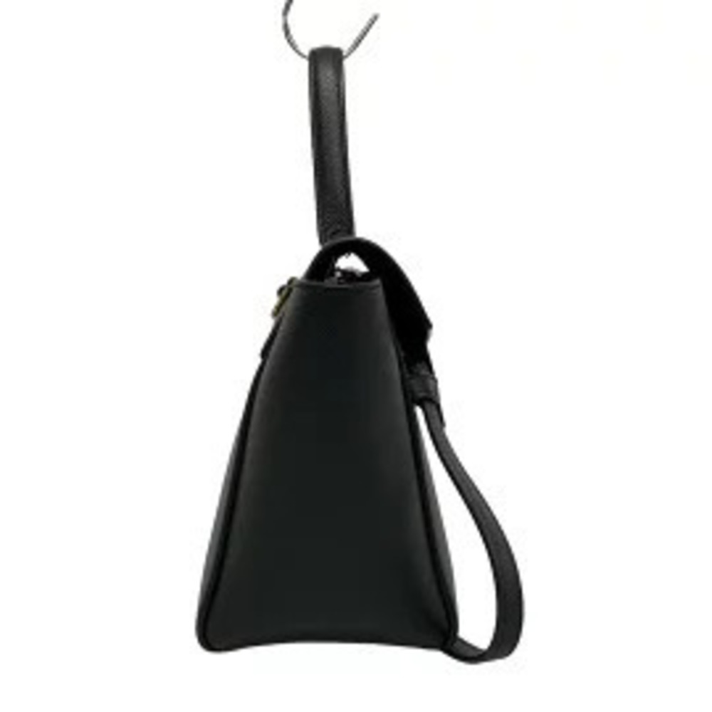 Celine Belt Body Waist Crossbody Bag Handbag Black